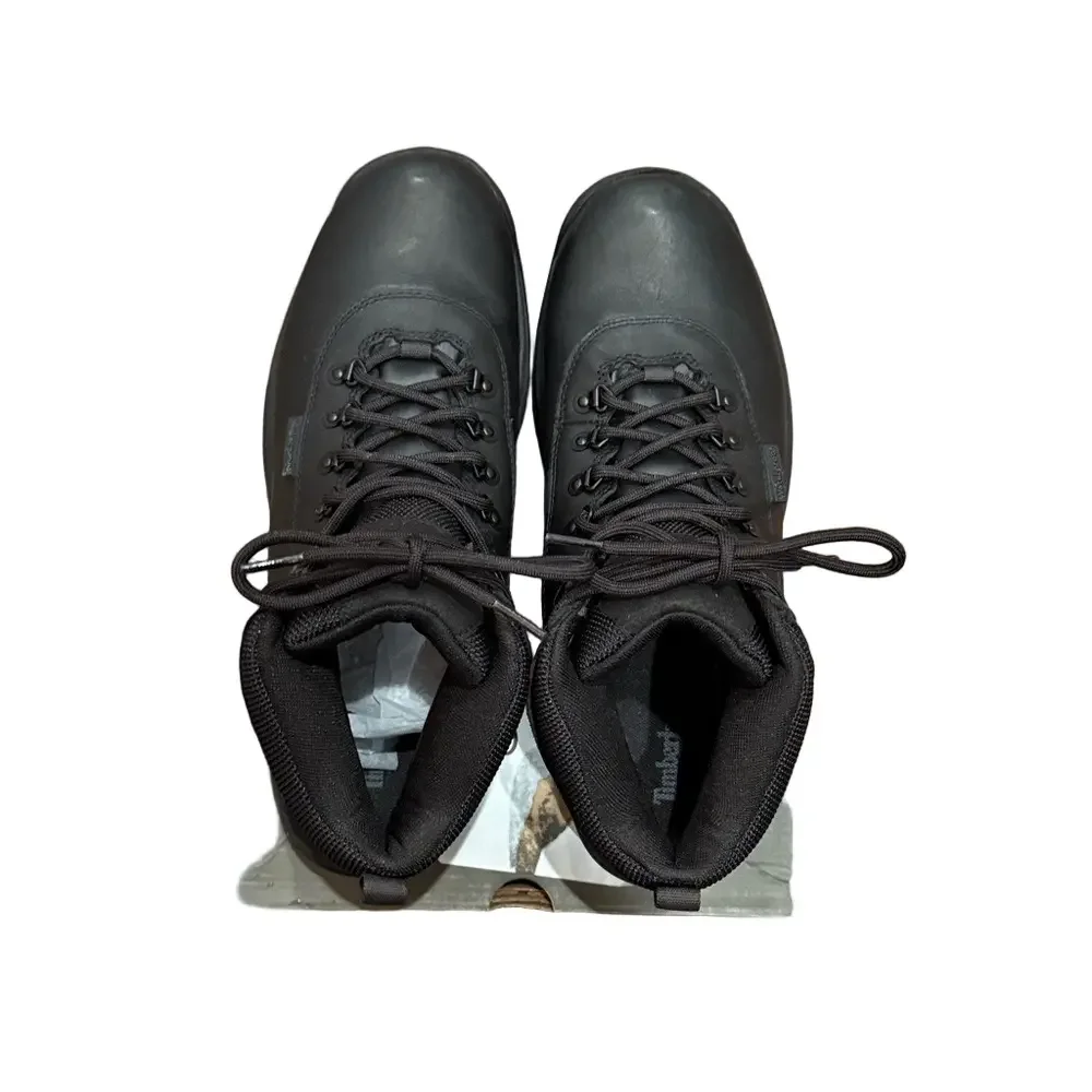 Timberland Black White Ledge Waterproof Mid Hiker | Size 11.5
